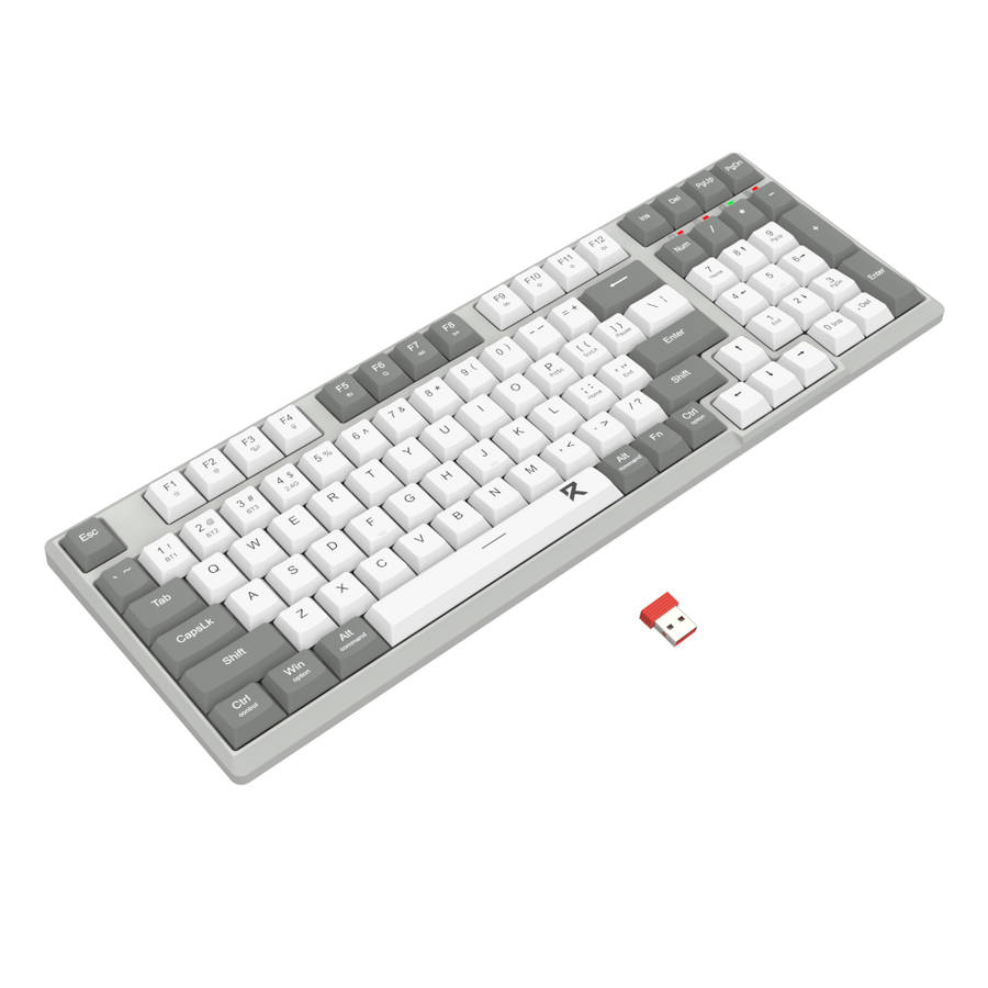 REDRAGON KB SCISSOR KEY 2.4G BT WRS BKWT