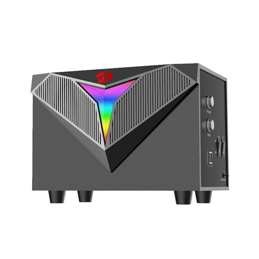 REDRAGON 2.1 Satellite Speaker TOCCATA RGB 11W Gaming Speaker - Black