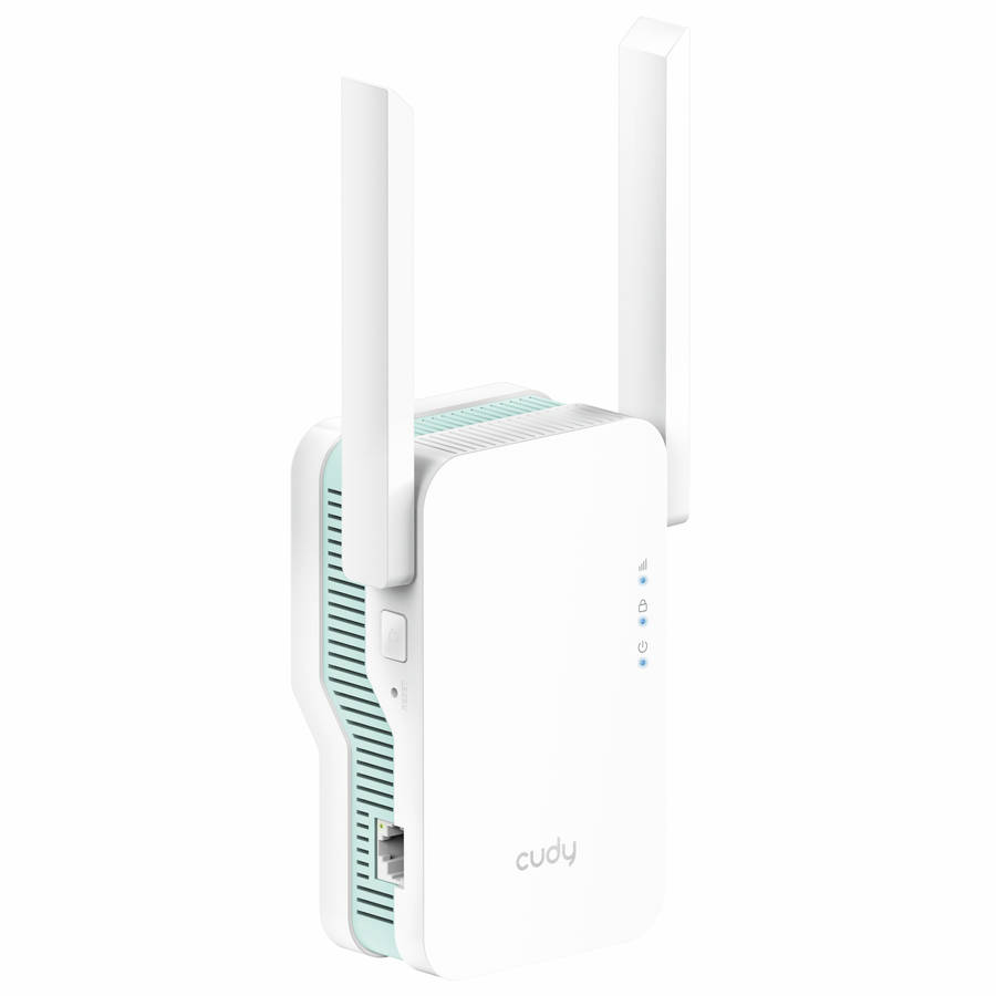 Cudy AX1500 Dual-Band Wi-Fi 6 Range Extender (Wall Plug)-White
