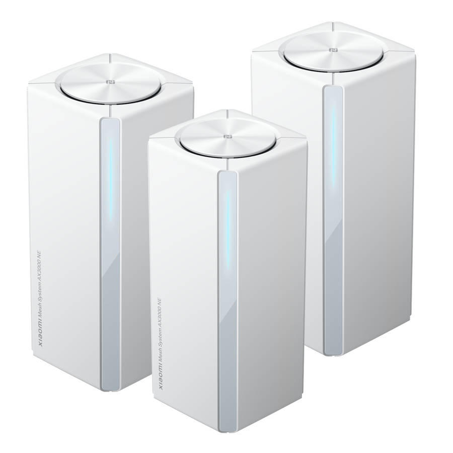 Xiaomi Mesh System AX3000 NE Whole-Home Wi-Fi 6 Router (3-Pack) – White
