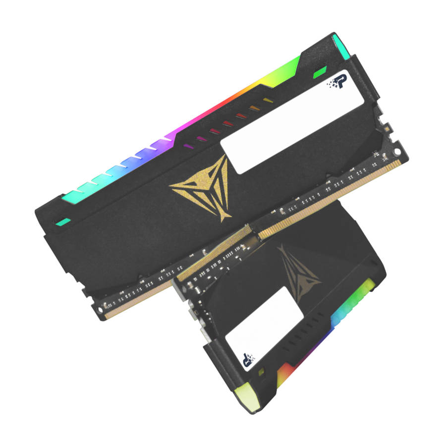 Patriot Vipersteel 8GB 3600MHz DDR4 Desktop Gaming Memory RGB