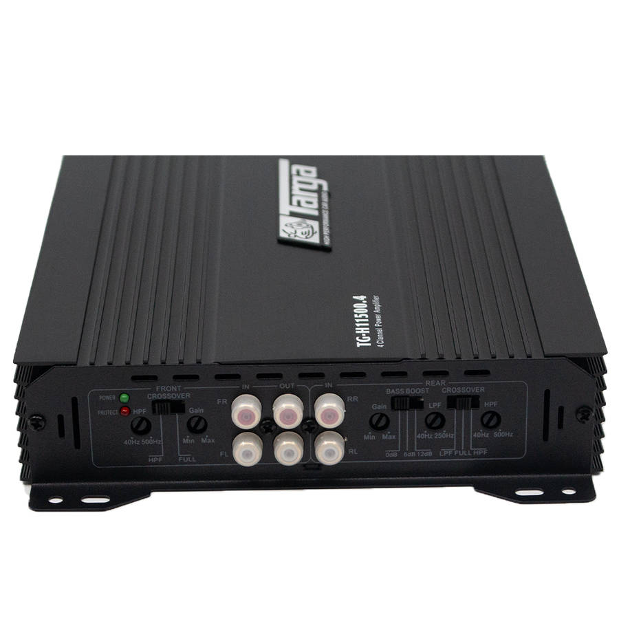 Targa TG-H11500.4 Hitman Series 11500w 60rms x 4 Channel Amplifier