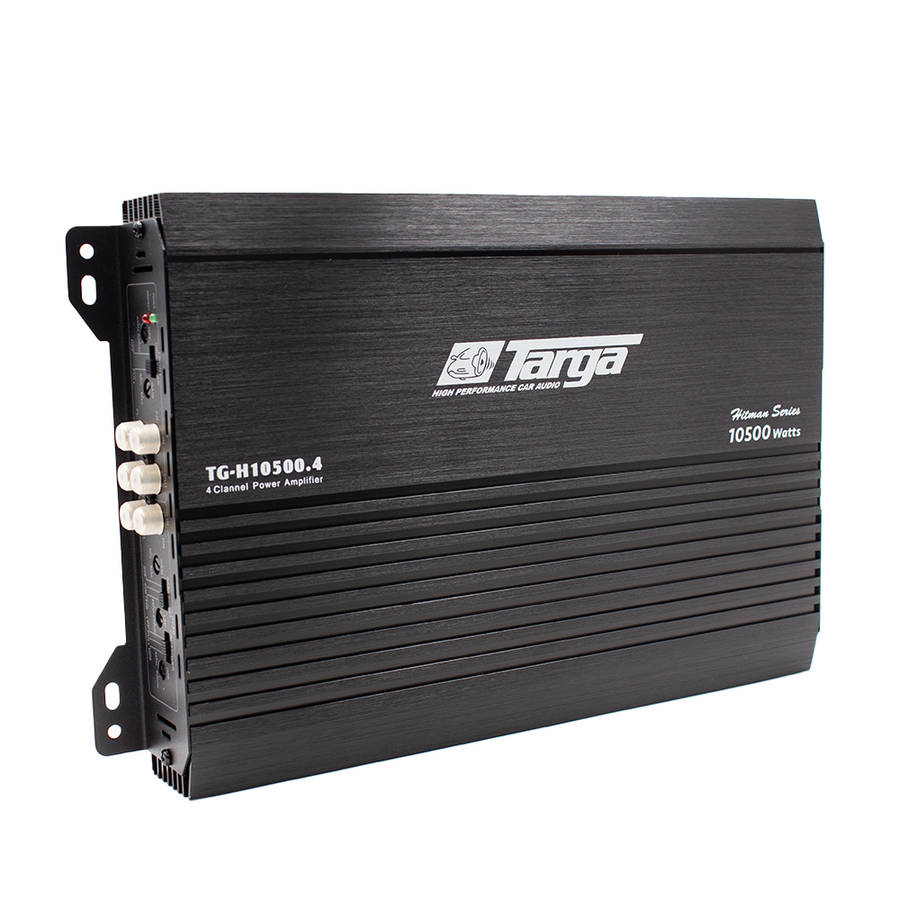 Targa TG-H10500.4 Hitman Series 10500w 50rms x 4 Channel Amplifier