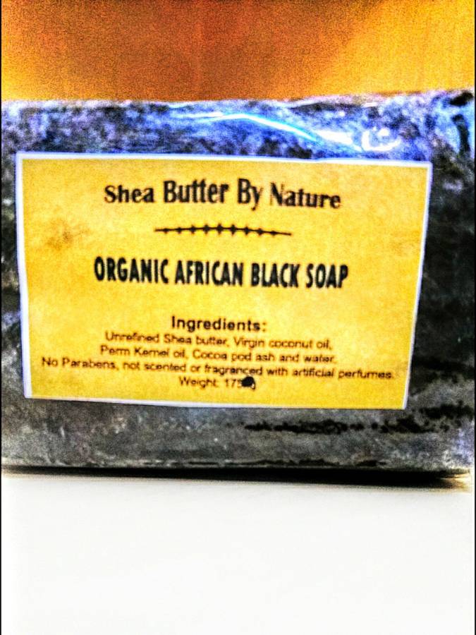 Organic African Black Soap
