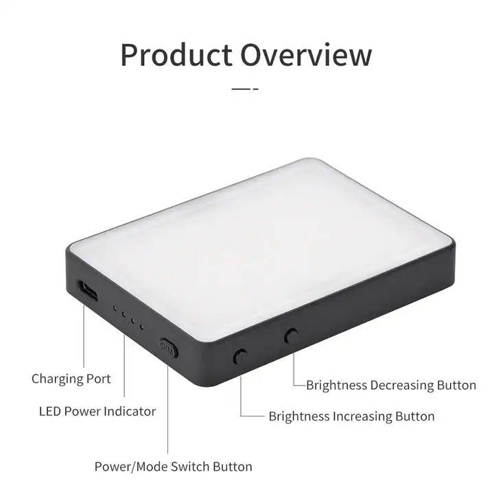 Mini Portable Led Light KM-128AI from Kingma