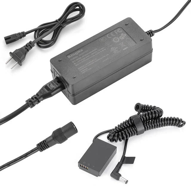 Canon Lp-E12 DR-LP-E12 Replacement Dummy Battery With AC Power Supply from Kingma