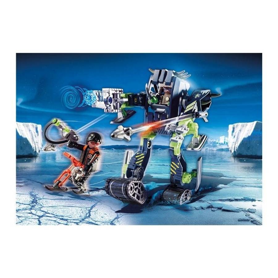 Playmobil Top Agents Arctic Rebels Ice Robot 70233