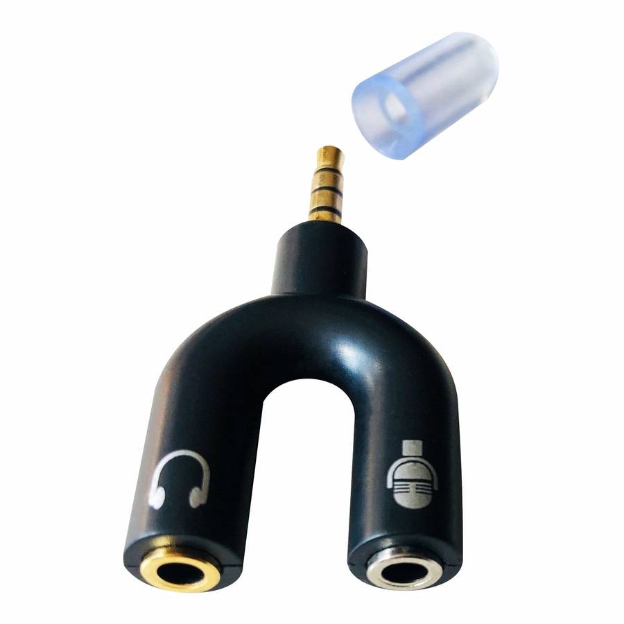 3.5mm Stereo Male to 2 x Stereo Female