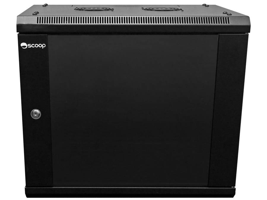 Linkbasic 9U Preassembled Fixed Wall Box
