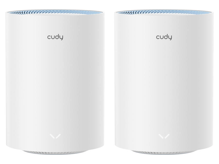 Cudy Dual Band WiFi 5 1200Mbps Fast Ethernet Mesh 2 Pack | M1200 (2-Pack)