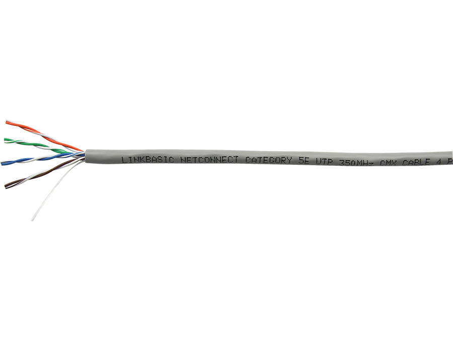 Linkbasic UTP Solid Cat5e Cable per Metre