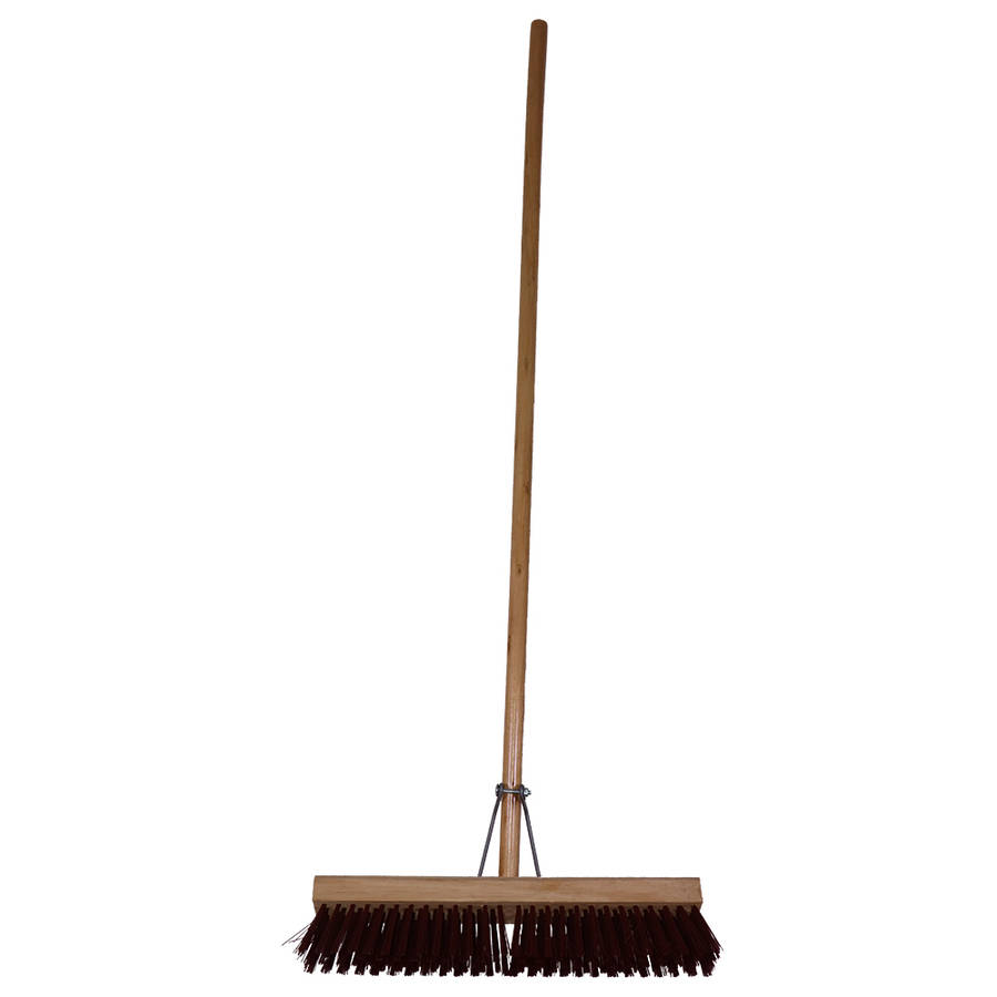 Janitorial Platform Broom Brown 450mm (18")