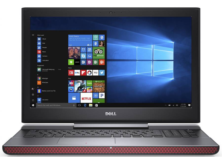 Dell Inspiron 15 7566 | Intel Core i7 | 16GB RAM| 500GB 128GB SSD| Windows 10 Pro Gaming Laptop