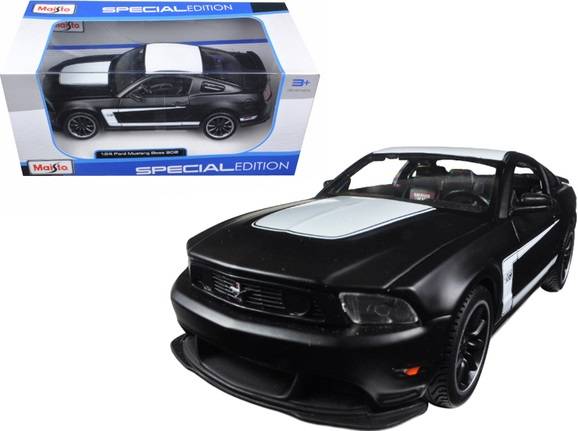 Maisto Ford Mustang Boss 302 ''Black/White'' 1/24 : (New)