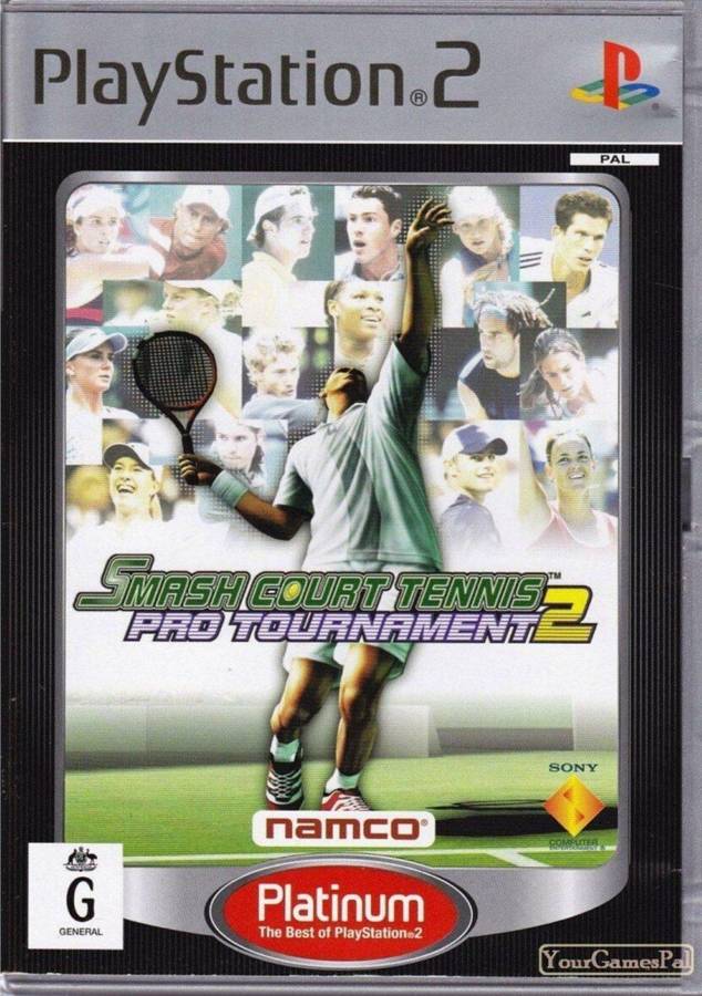 Smash Court Tennis Pro Tournament 2 Platinum : PS2