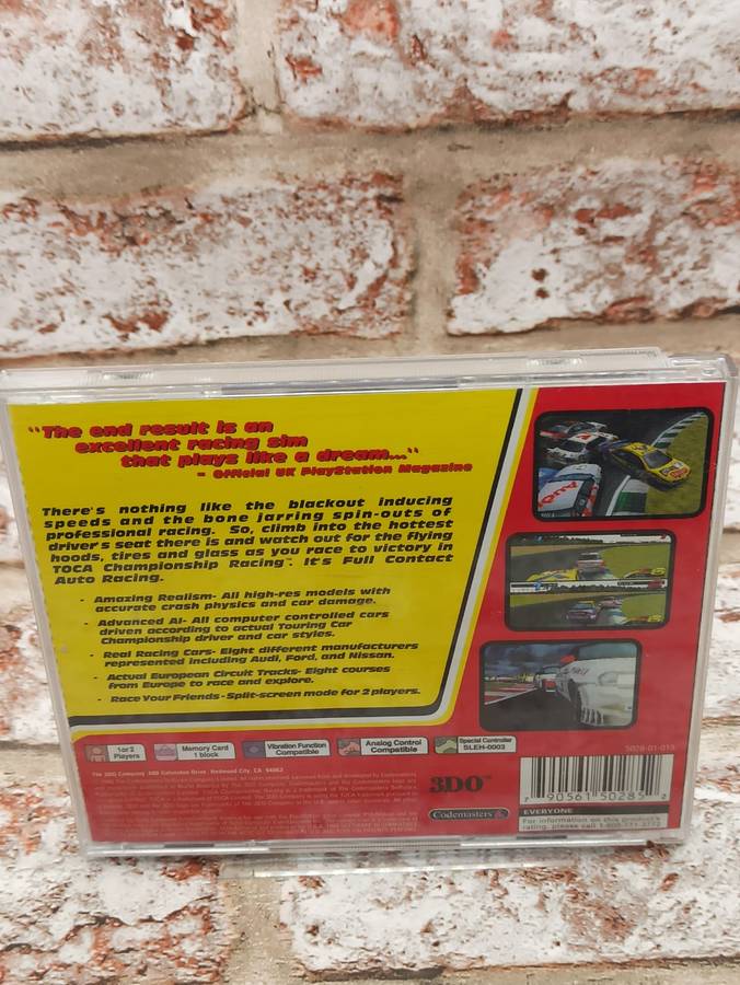 Toca Championship Racing : PS1 NTSC