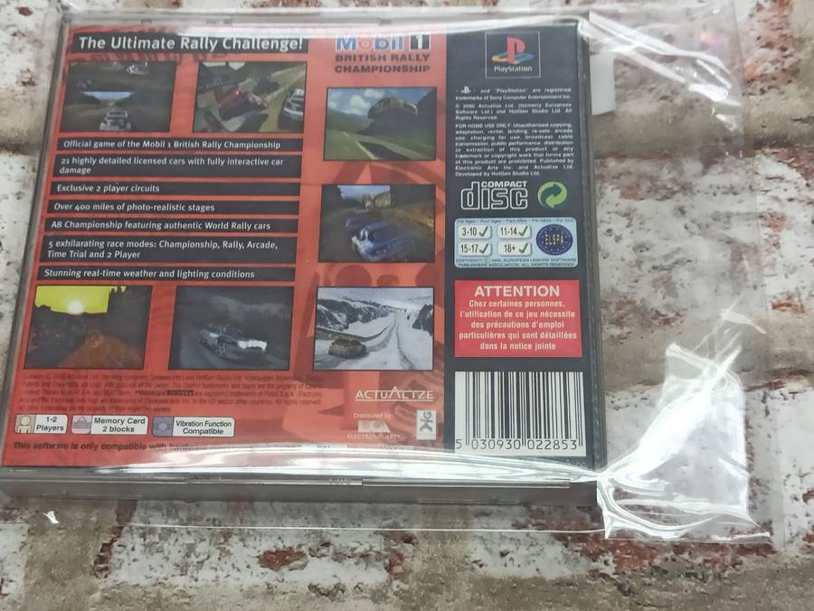 Mobil 1 British Rally Championship : PS1 PAL (Pre-owned)
