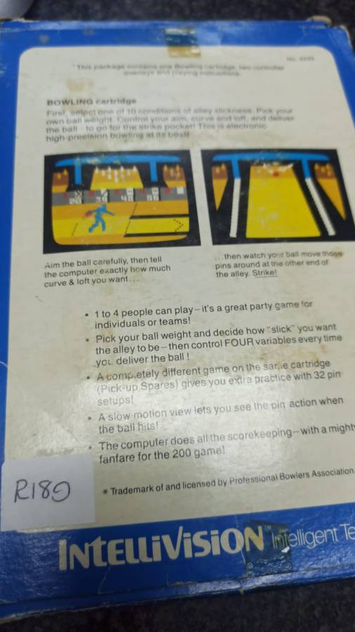 PBA Bowling : Intellivision (Pre-Owned)
