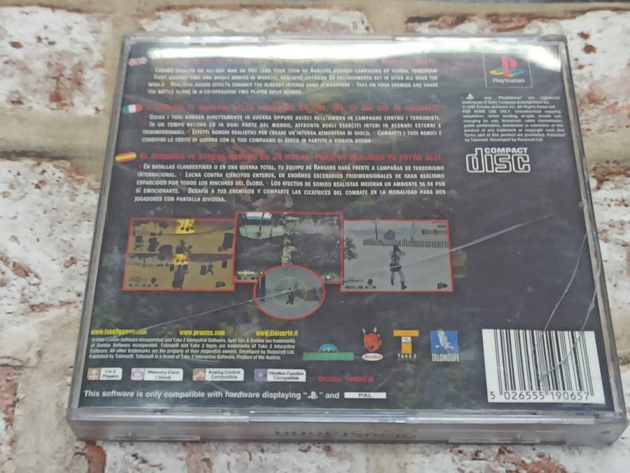 Spec Ops Stealth Patrol : PS1 PAL