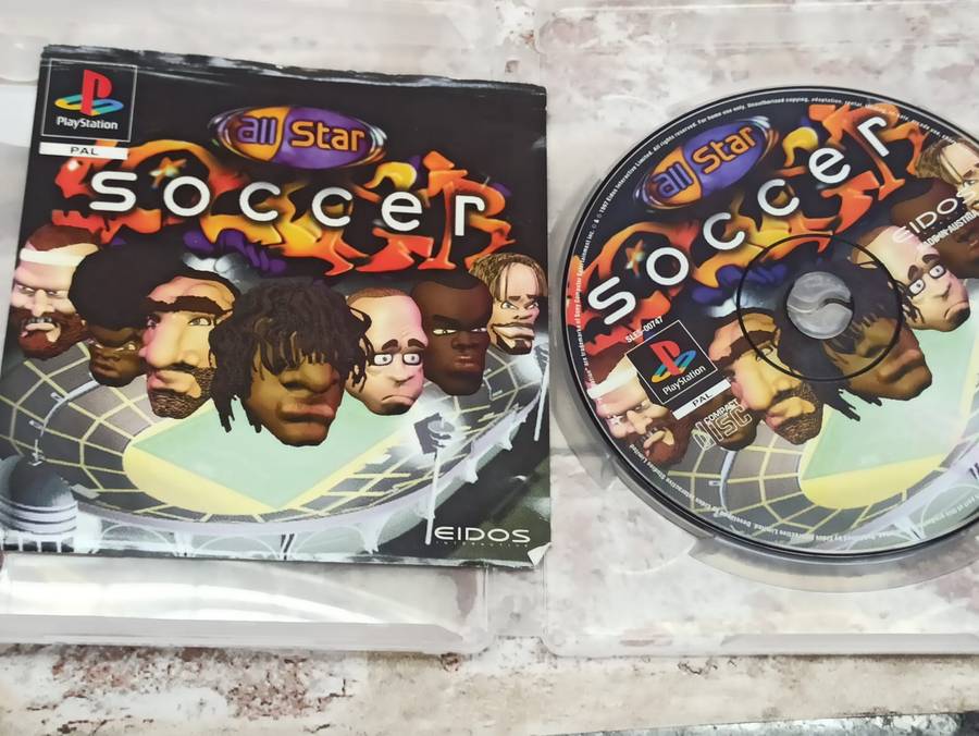 All Star Soccer : PS1 PAL