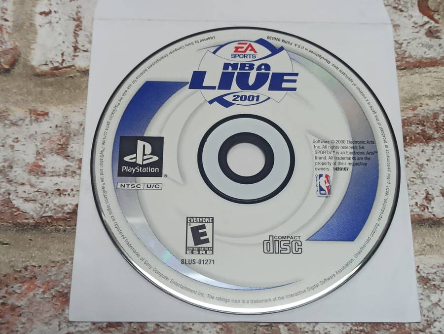 NBA Live 2001 : PS1 NTSC (Pre-owned)