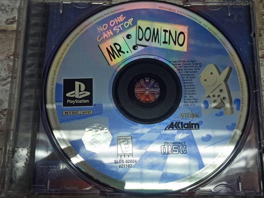 No One Can Stop Mr. Domino : PS1 NTSC