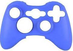 Xbox 360 Silicone Control Skin Blue : Xbox 360 (New)
