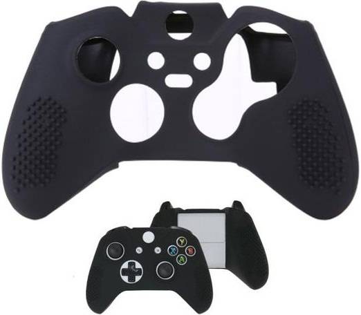 Xbox One Silicone Control Skin Black : Xbox One/Series S/X (New)