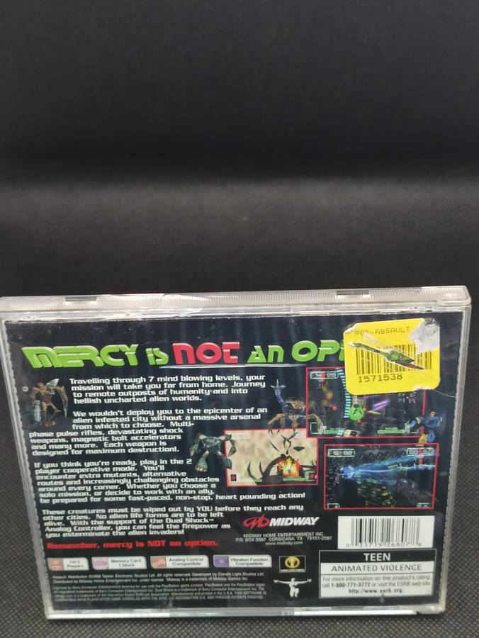 Assault Retribution : PS1 NTSC