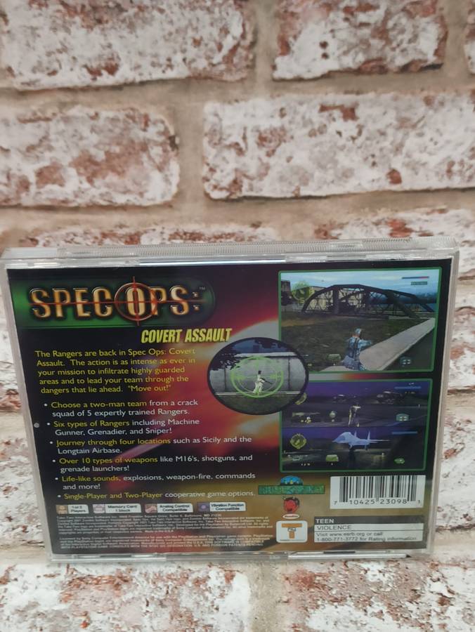 Spec Ops - Covert Assault : PS1 NTSC