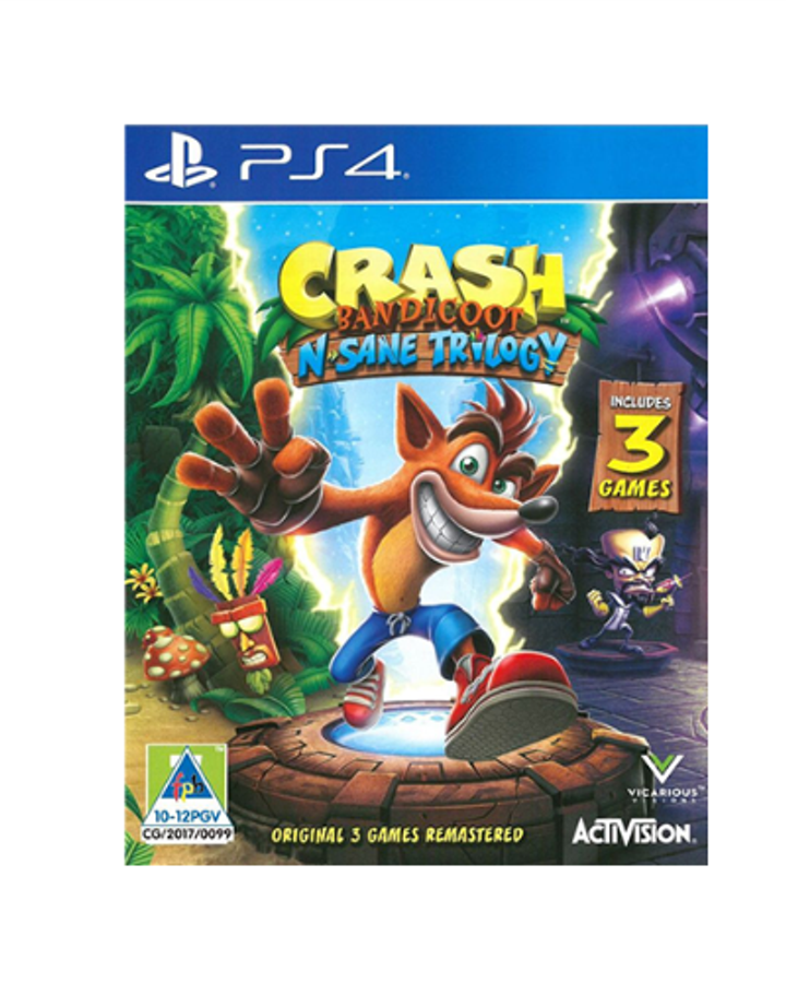 PS4 Crash Bandicoot N-sane trilogy