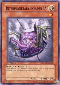 Interplanetary Invader 'A' - Light of Destruction