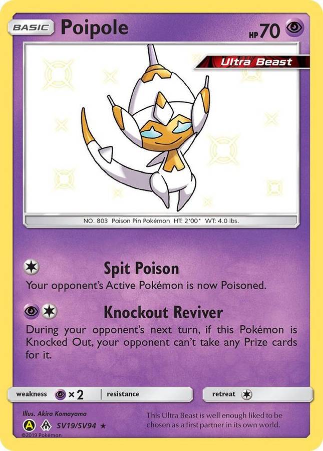 Poipole SV19/SV94 - Pokemon Hidden Fates: Shiny Vault