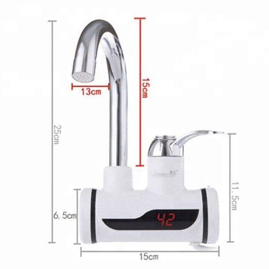 Instant Digital Electric Hot Water Tap - 914g Rear Mounting