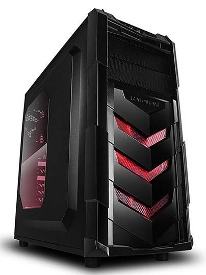 Raidmax VORTEX 402 V4 Black & Red Gaming Chassis