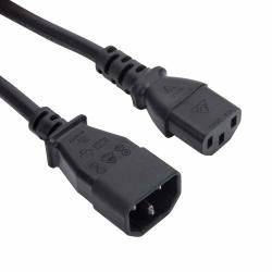 Unbranded 1M Kettle Male - Kettle Female Power Extension Cable - Unbranded