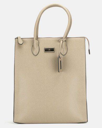 SupaNova Tamara Ladies Laptop Handbag  Taupe - Supanova