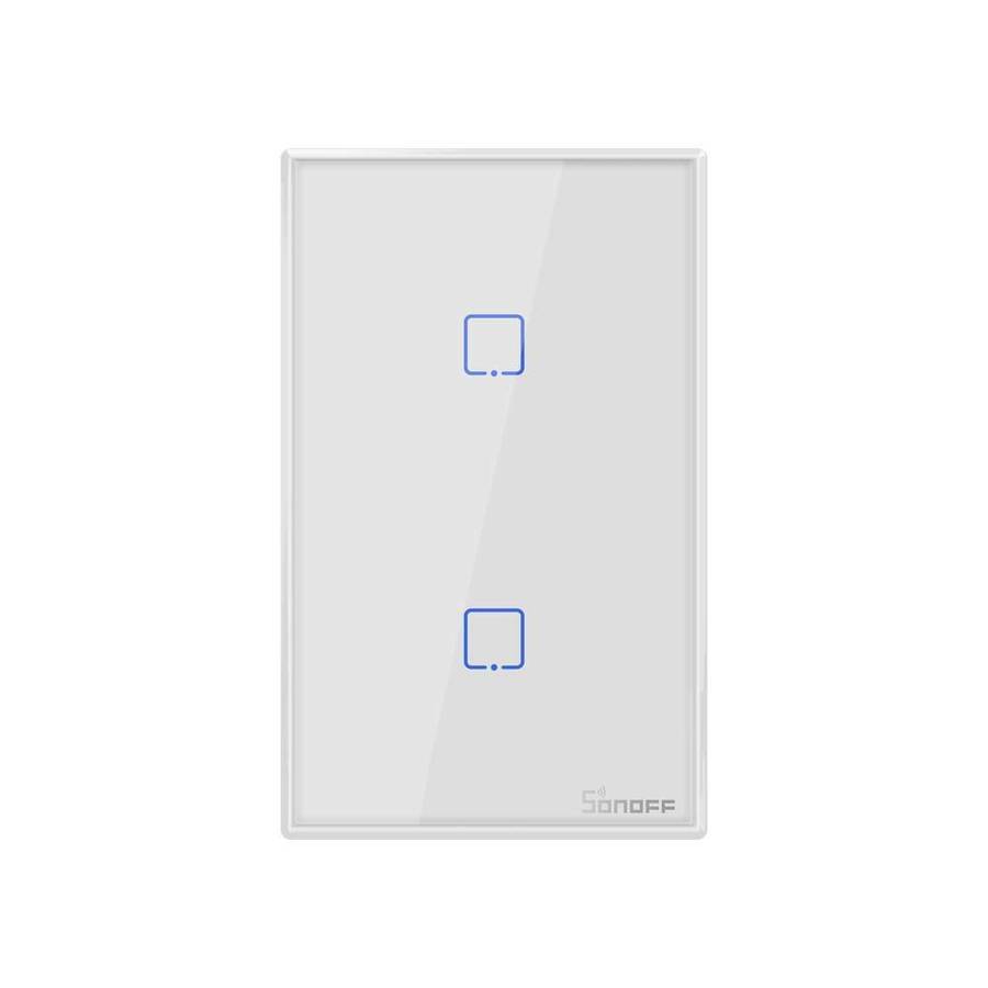 SONOFF TX T2 WiFi Smart Light Switch - 2 Gang (Requires Neutral Wire)