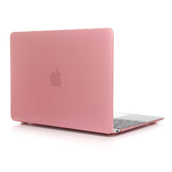 Tuff-Luv Clear Hard-shell Crystal Case for Macbook 12" - Pink - Tuff-Luv