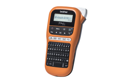 Brother PT E-110VP Handheld/Mobile 2 line Printer - Brother