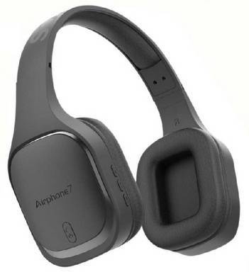 SonicGear AIRPHONE7 Bluetooth Gun Metal Computer Headset - SonicGear