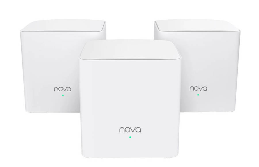 Tenda Nova Dual Band 2 Port Gigabit Mesh System 3pk | Nova MW5C - Tenda