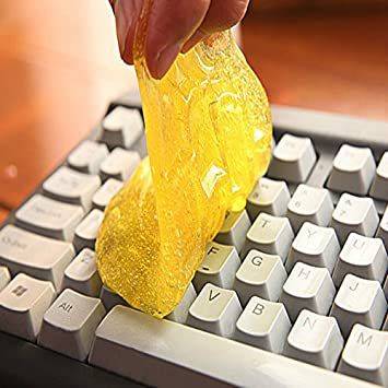 SUPER CLEAN Universal Cleaning Gel Dust Cleaner for Keyboards, Cameras, Phones etc - 166g Blue