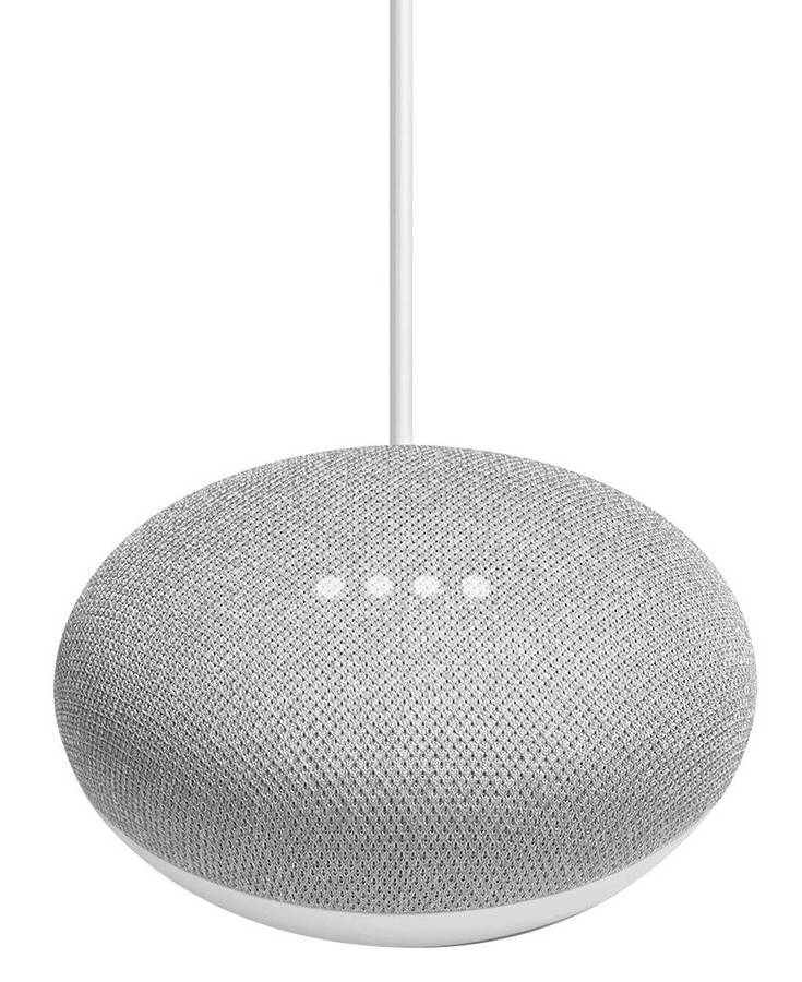 Google Home Mini Smart Speaker - Chalk - Refurbished (bulk packaging)