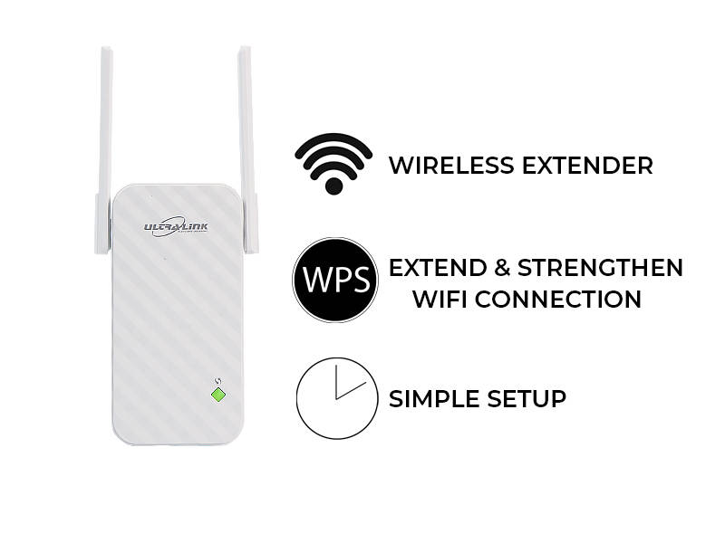 Ultra-Link Wireless N300 Universal Range Extender - Ultra Link