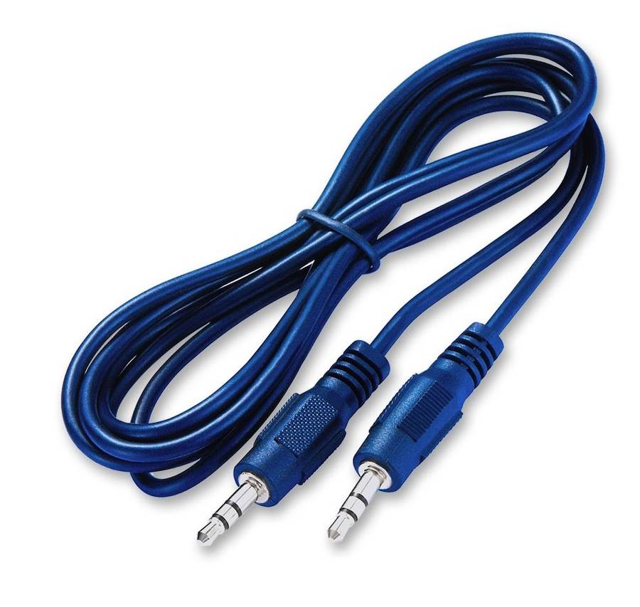 Astrum 1.5m 3.5mm Aux Audio Cable - Blue - Astrum