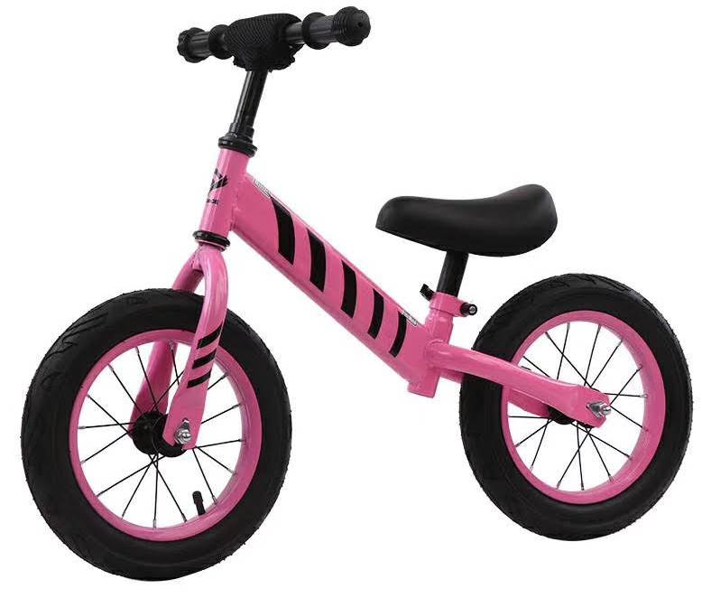 Kids Balance Bike with Adjustable Seat - Black