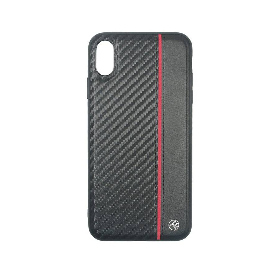 Tellur Cover Carbon for iPhone XR Black - Tellur