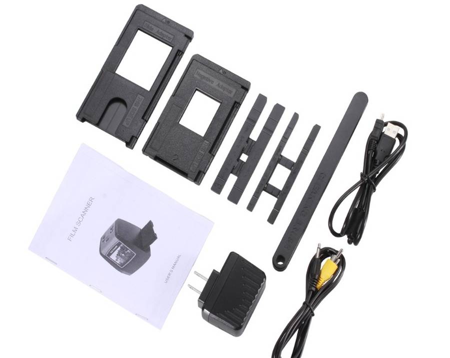 Film Scanner 22MP (Convert 35mm/ 126KPK/ 110/ Super 8 Films, slides, negatives into digital format)