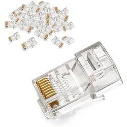 Ugreen RJ45 8P8C LAN Connectors 50 PC Crystal - UGREEN